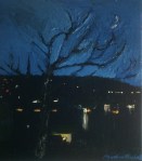 Early Evening, Crescent Moon