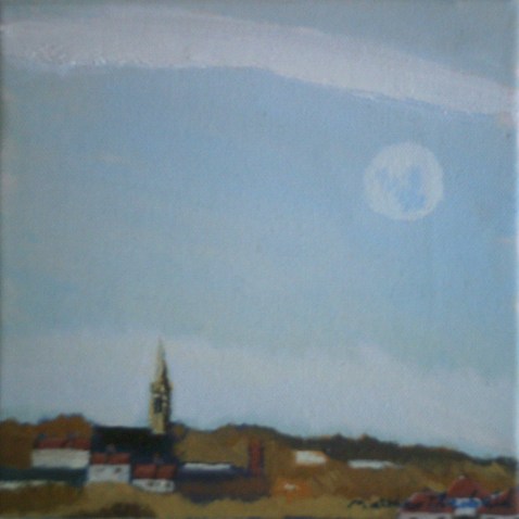 Full Moon in the Daytime