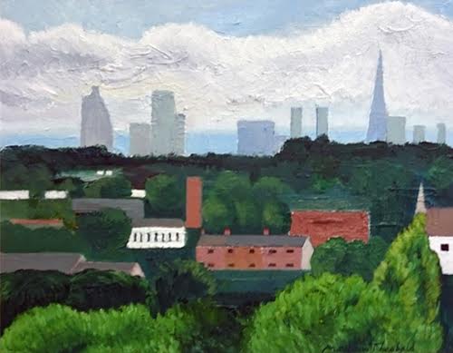 London Viewed from Alexandra Palace