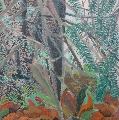 Yew and Berry, Autumn