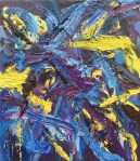 Composition in Yellow, Blue and Purple