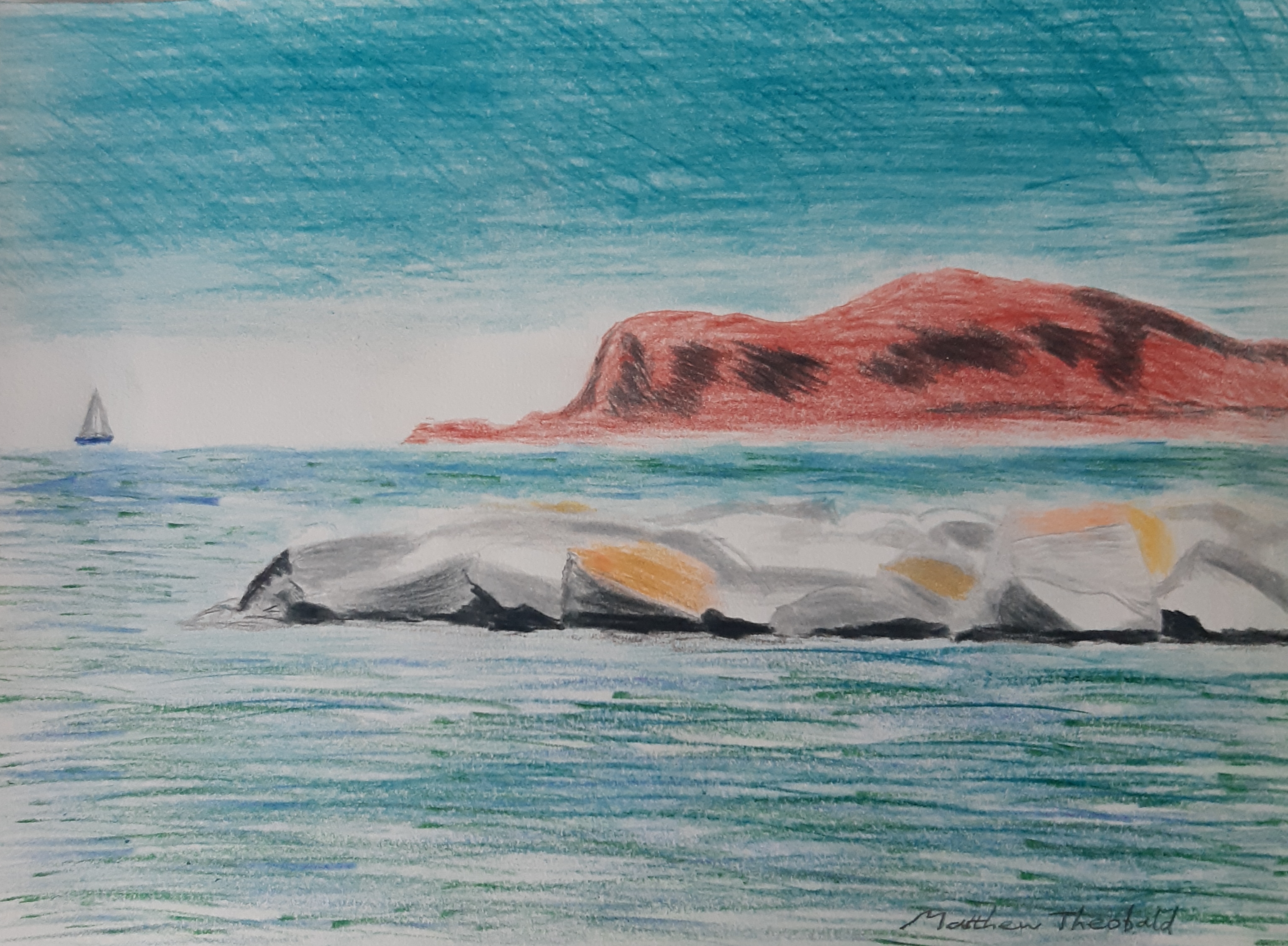 The Sea at Palermo, Sicily