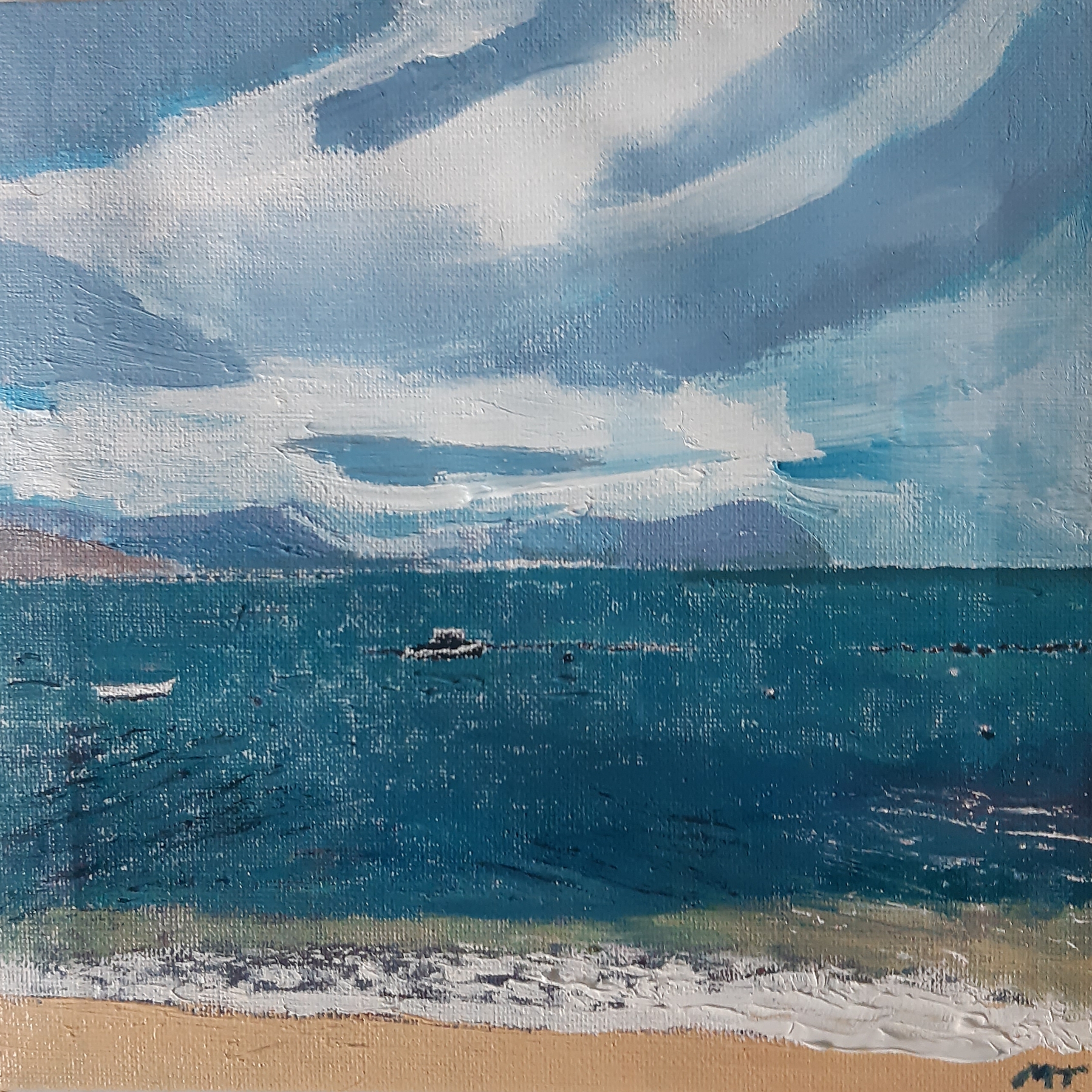 The Sea at Aspra, Sicily