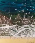 The Sea from Above, Teignmouth, Devon, 2026